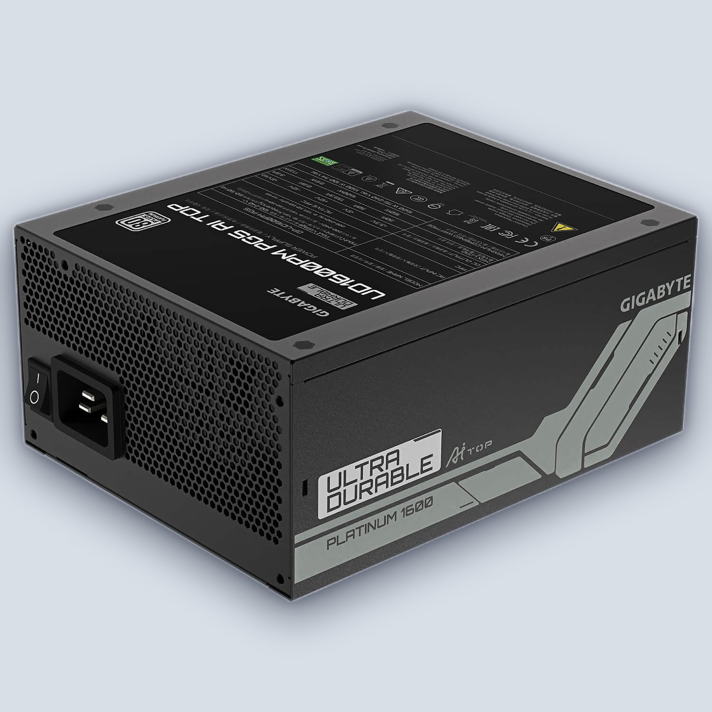 Gigabyte UD1600PM PG5 AI TOP 1600W PCIe 5.0 80+ Platinum Modular Power Supply — image 2