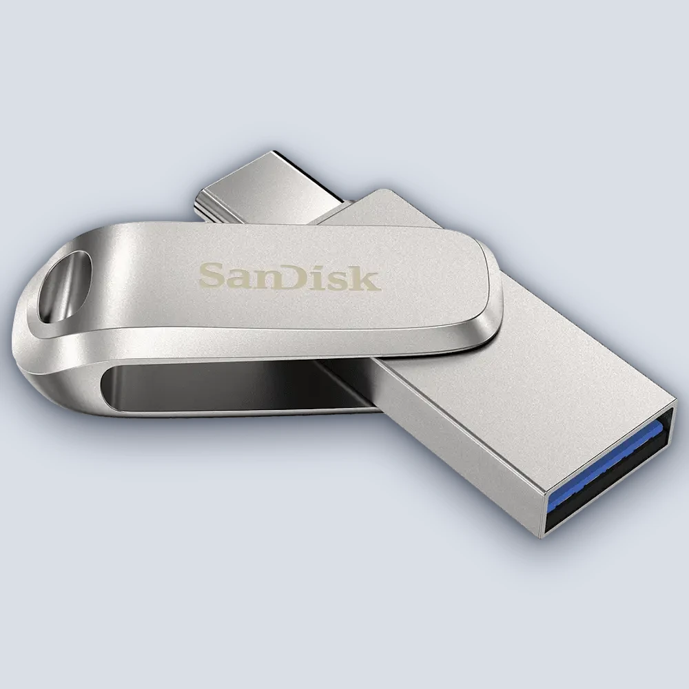 Sandisk Sandisk DUAL USB3.1/TYPEC LUXE 512GB Flash Drive