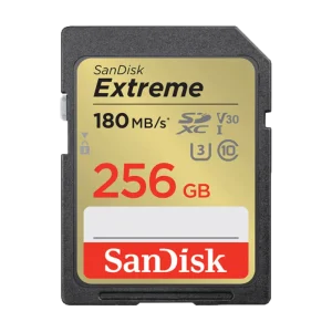 Sandisk S.D EX 4K 180S V30 256GB Flash Drive