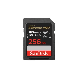 Sandisk EX PRO SD 280S V60 6K 256B Flash Drive