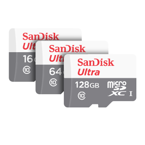 Sandisk Sandisk 3 Ultra microSDHC 32+64+128GB Flash Drive