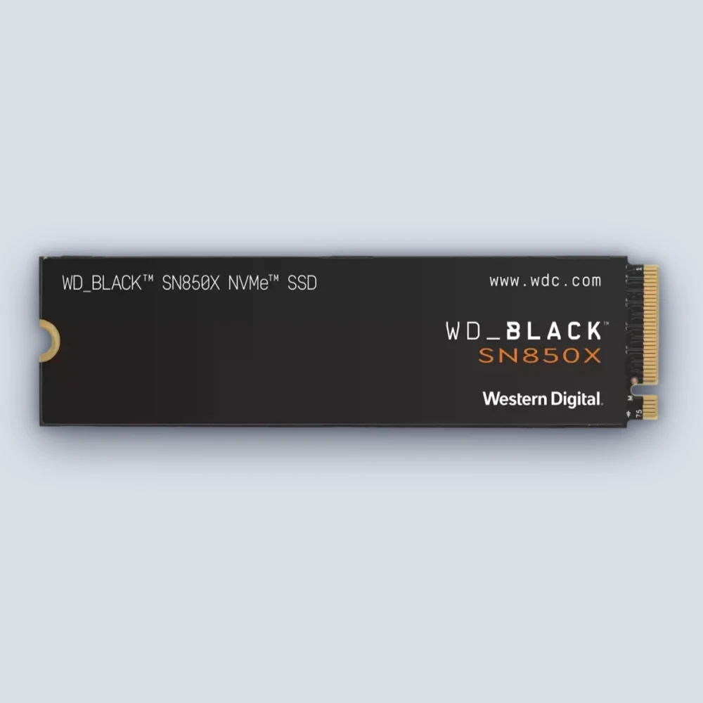 Wd WD BLACK SN850X NVMe SSD-1TB Heatsink