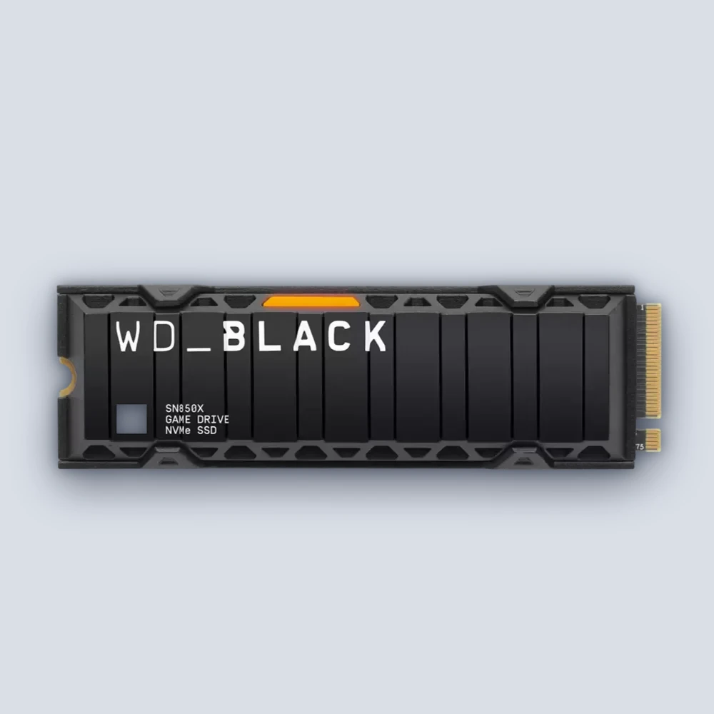 Wd WD BLACK SN850X NVMe SSD-1TB Heatsink