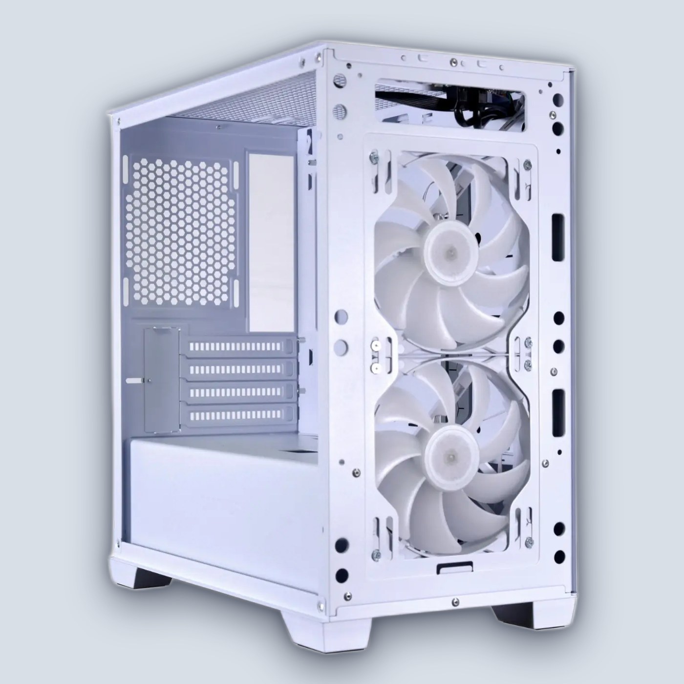 Lian-Li Lancool 205M MESH Snow PC Case — image 4