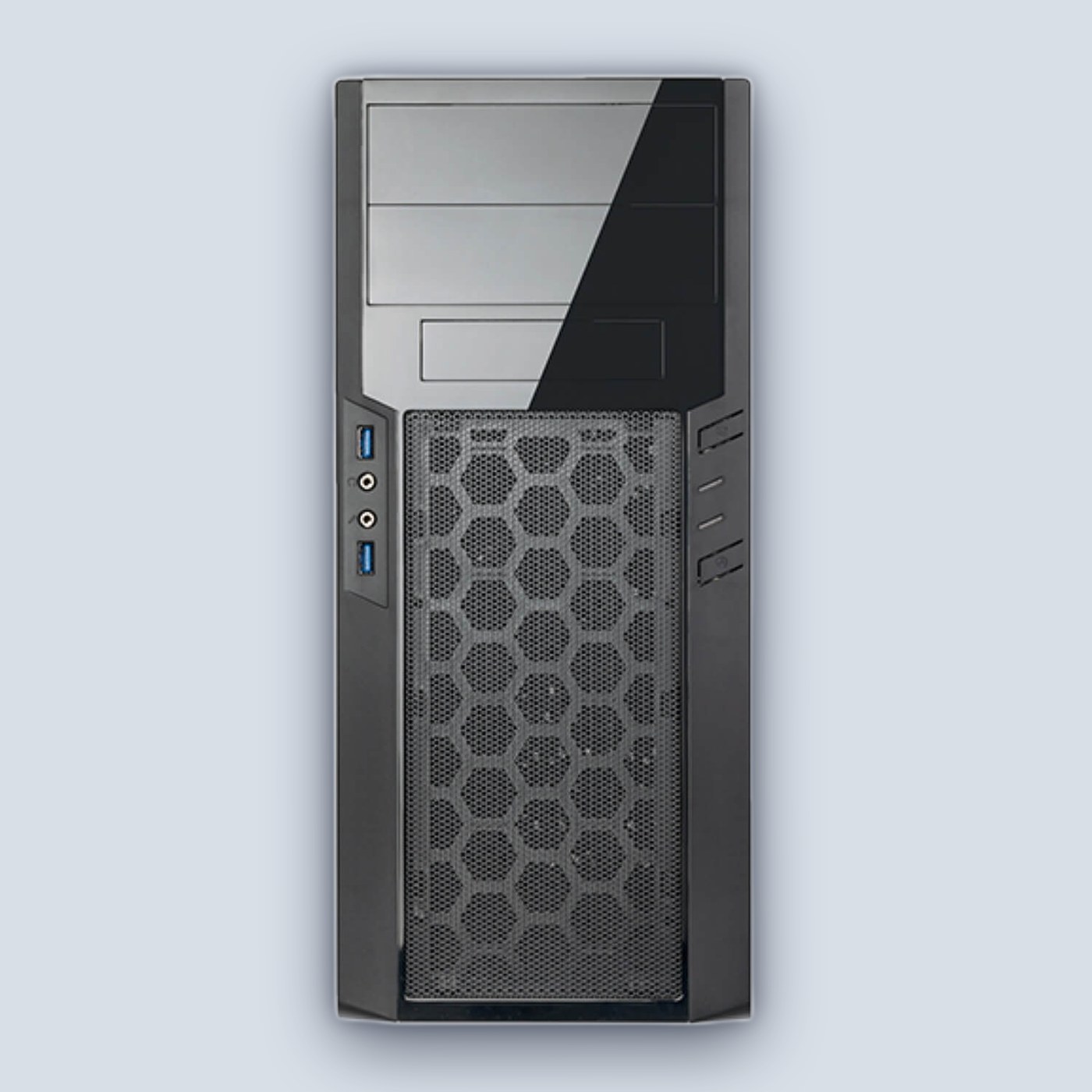 SilverStone PS13 Black PC Case — image 3