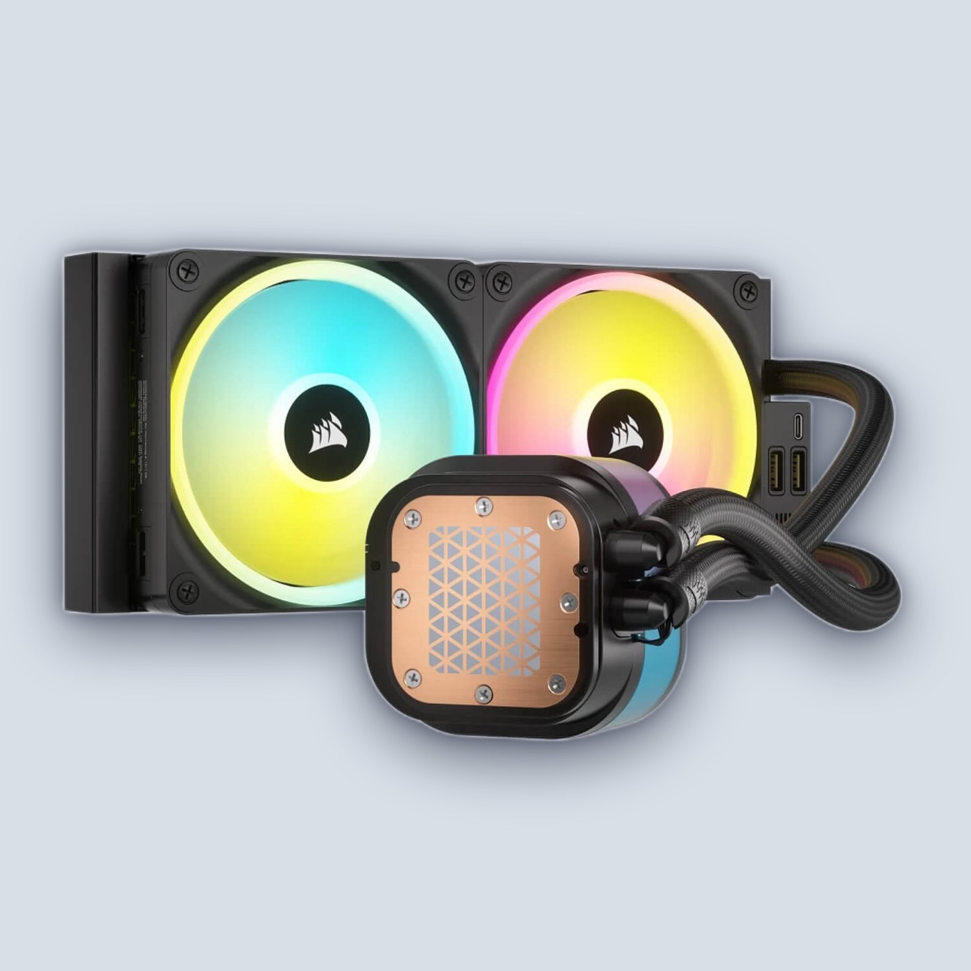 Corsair iCUE LINK H100i RGB AIO Liquid CPU Cooler โ image 3