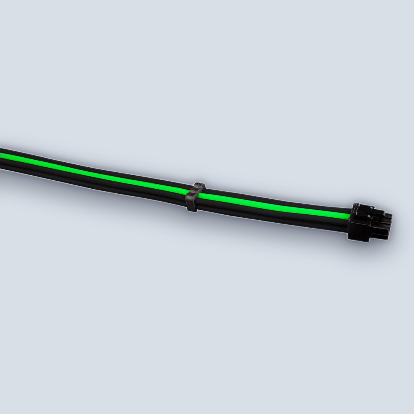 1StPlayer Steampunk 35cm Power Extension Cables Black-Green — image 2