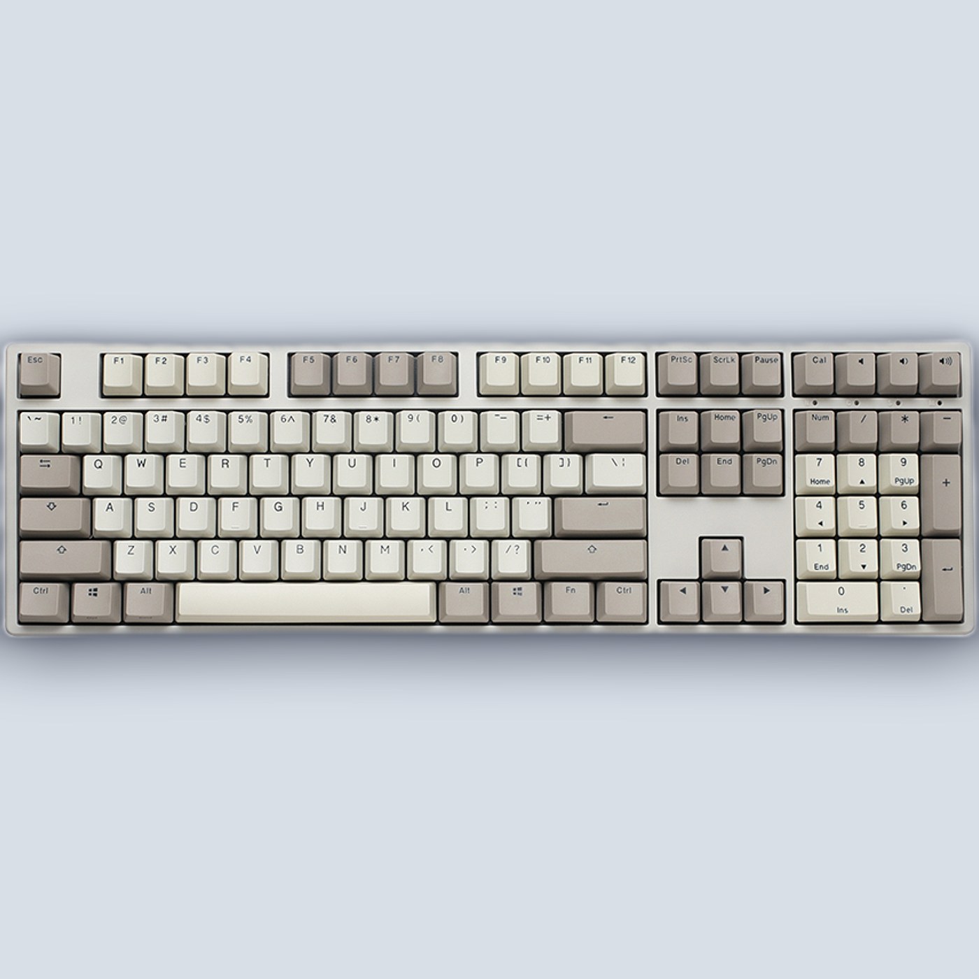 Ducky Origin Vintage Cherry Brown Switch (Hebrew/English) Mechanical Keyboard