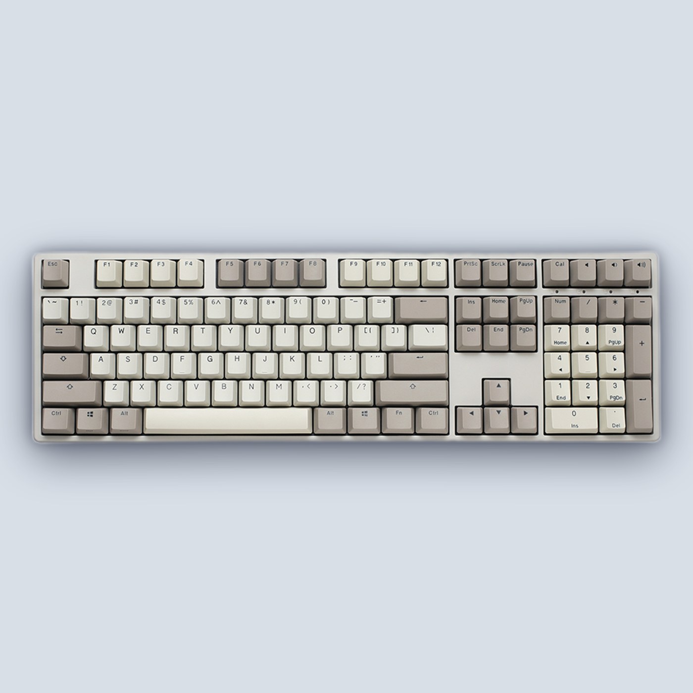 Ducky Origin Vintage Cherry Red Switch (Hebrew/English) Mechanical Keyboard