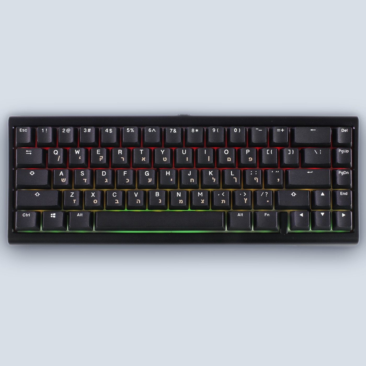 Ducky ProjectD Tinker 65 Cherry Brown Switch (Hebrew/English) Mechanical Keyboard
