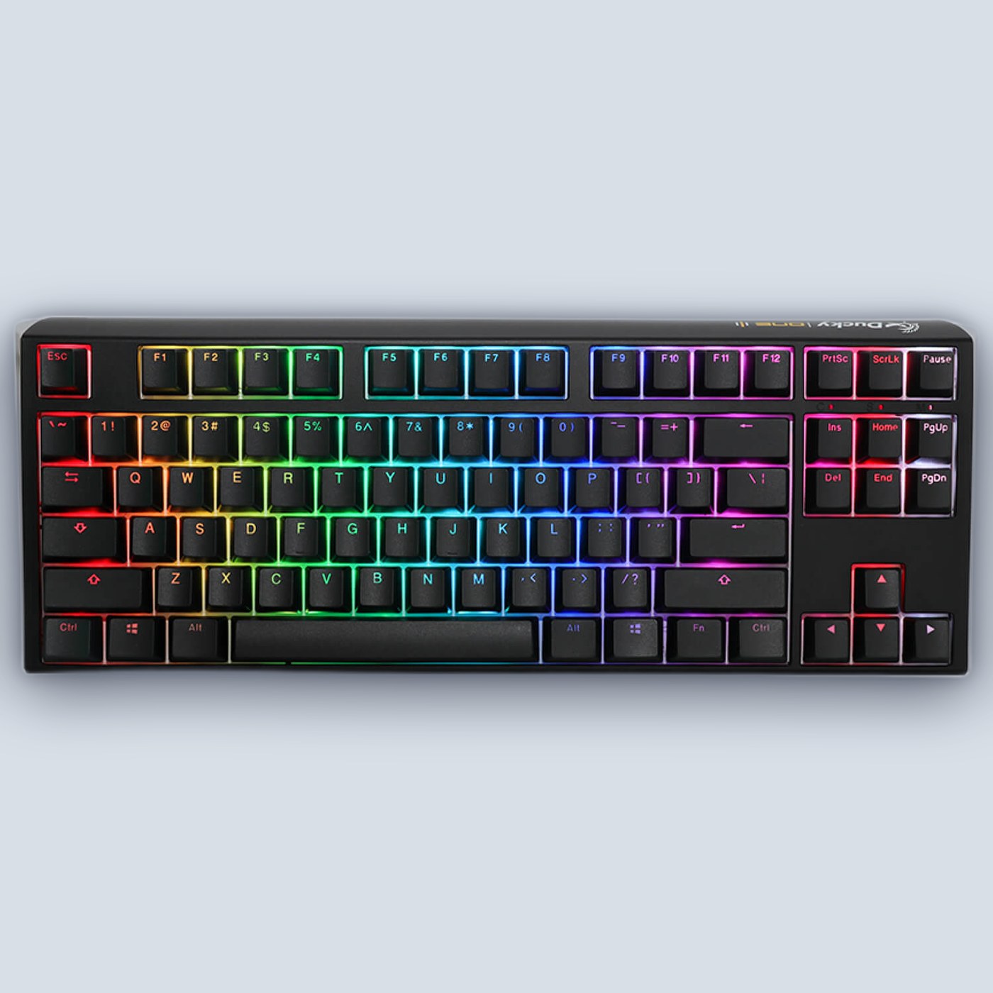 Ducky One 3 RGB TKL Cherry Silver Switch (Hebrew/English) Mechanical Keyboard