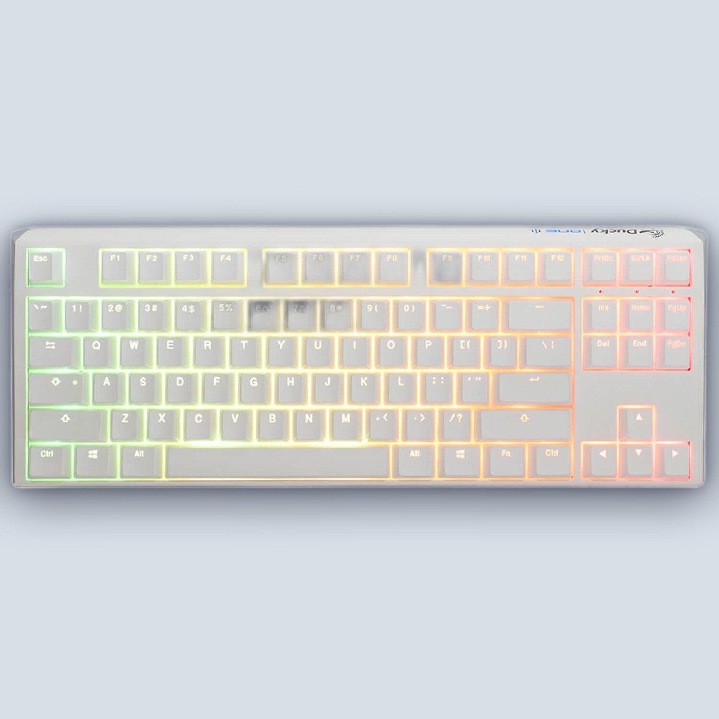 Ducky One 3 RGB TKL Cherry Brown Switch (Hebrew/English) Mechanical Keyboard