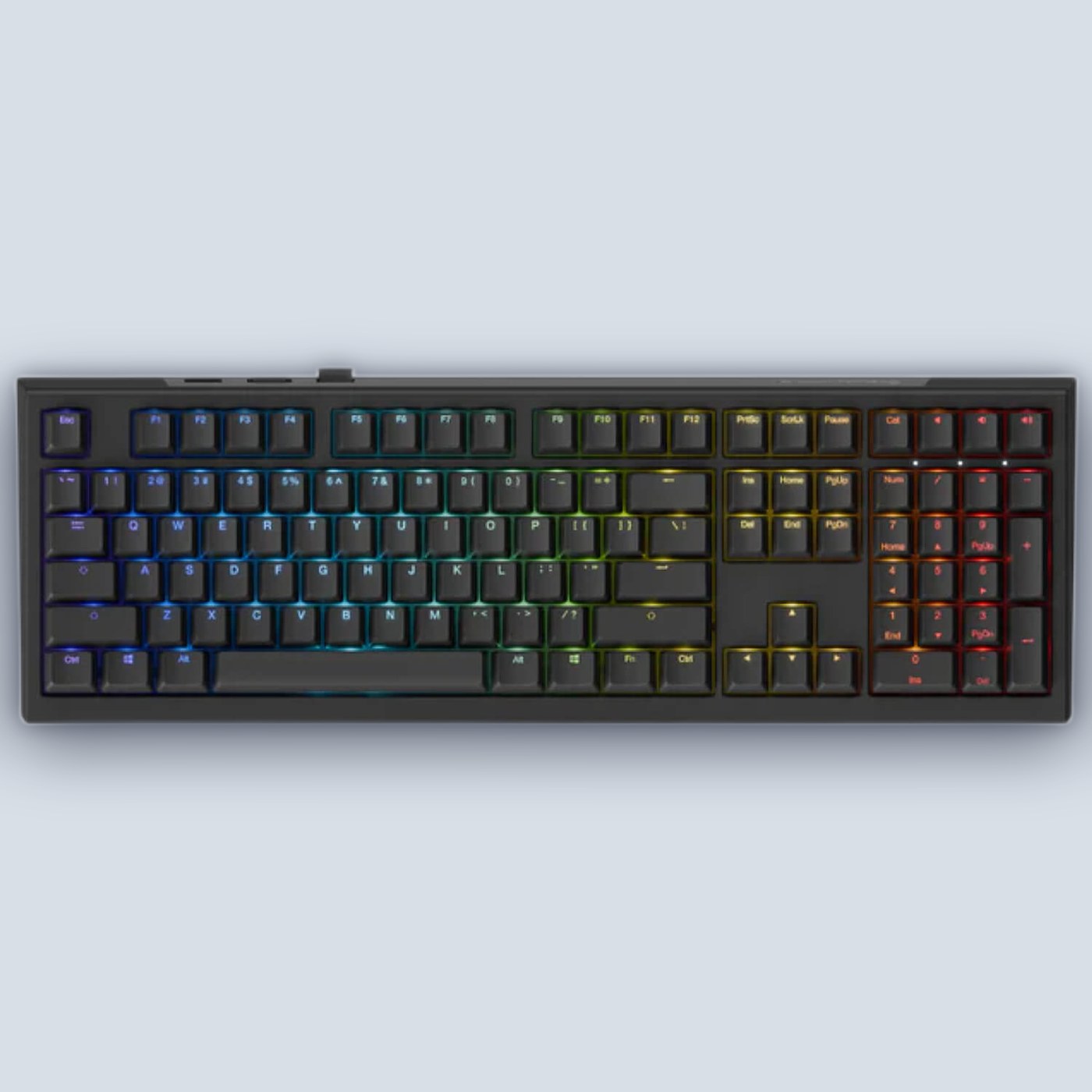Ducky One X Wireless Analog Switch Black (Hebrew/English) Wireless Mechanical Keyboard