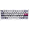 Ducky One 3 Mini Mist Grey Cherry Brown Switch (Hebrew/English) Mechanical Keyboard