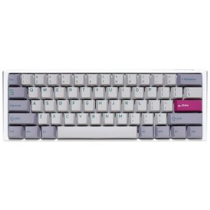 Ducky One 3 Mini Mist Grey Cherry Red Switch (Hebrew/English) Mechanical Keyboard