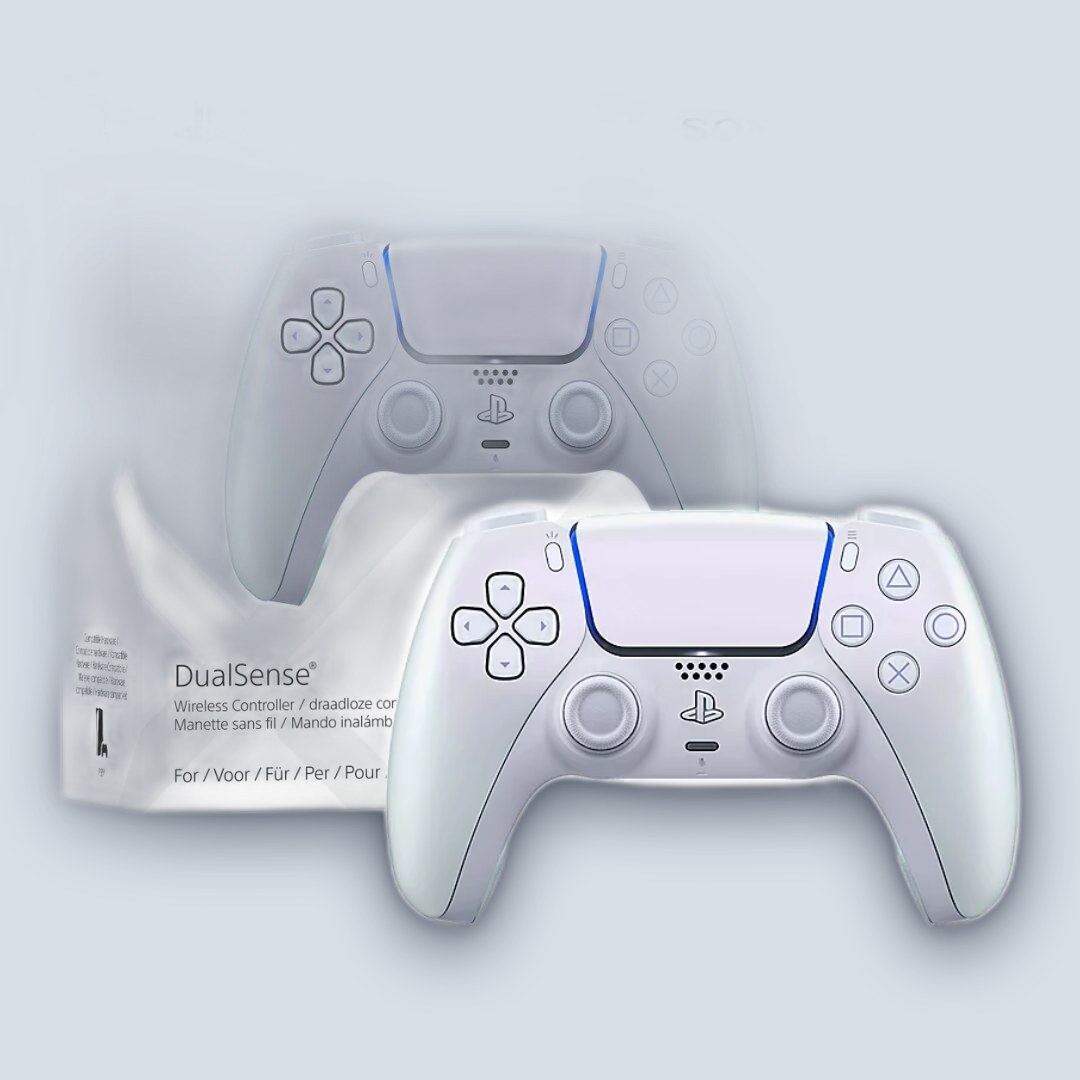 PLAYSTATION 5 DUALSENSE WIRELESS CHROMA PEARL CONTROLLER