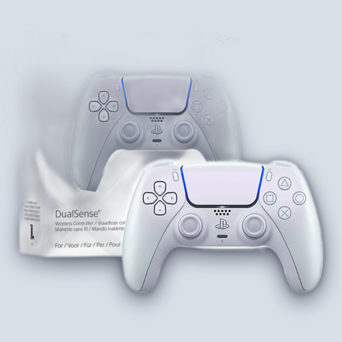 PLAYSTATION 5 DUALSENSE WIRELESS CHROMA PEARL CONTROLLER