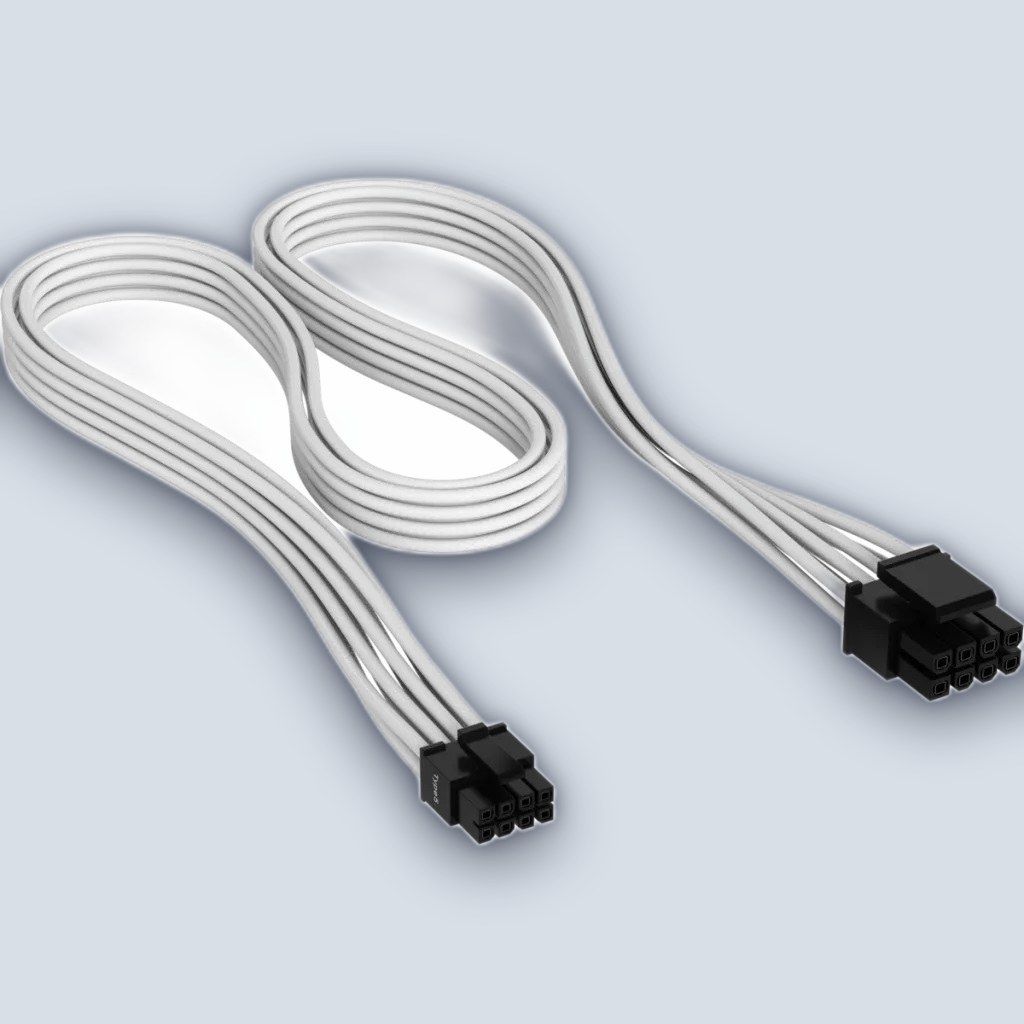 Corsair Premium Sleeved Type-5 PSU White Cables Kit — image 2