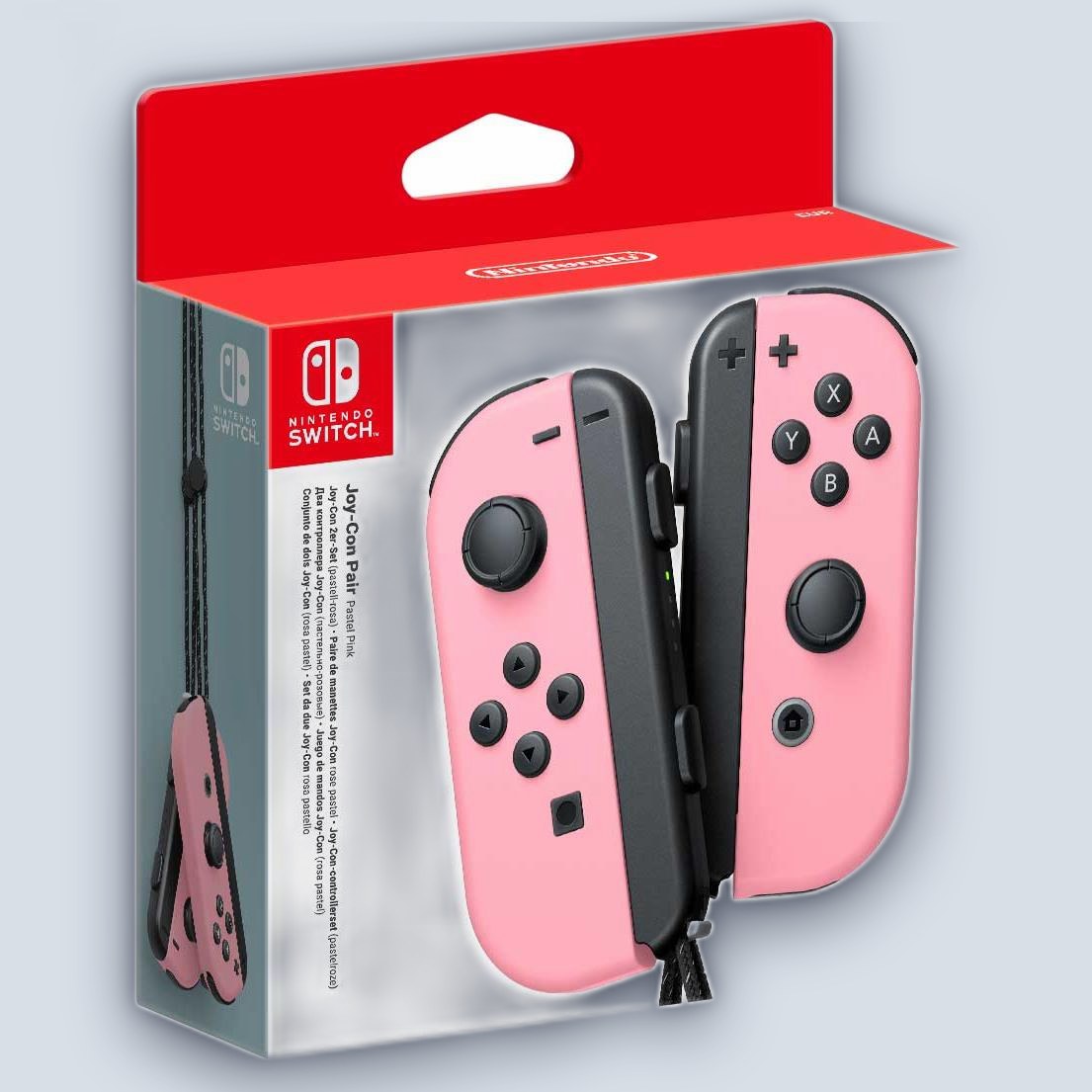 NINTENDO SWITCH JOYCONS PASTEL PINK