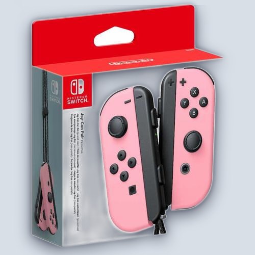 NINTENDO SWITCH JOYCONS PASTEL PINK