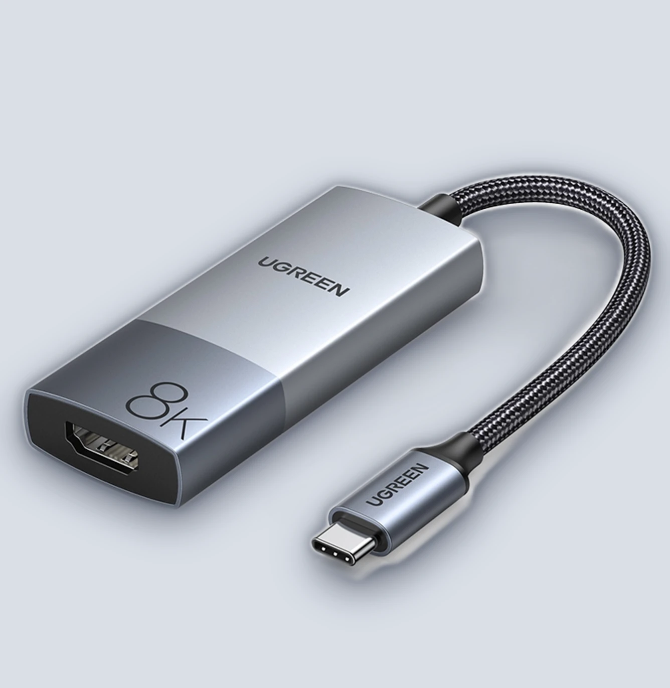 UGREEN USB-C To HDMI 2.1 8k-60Hz & 4k-120Hz 48Gbps 0.1m Adapter.