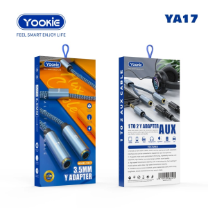 Yookie YA17 AUX Y Adapter
