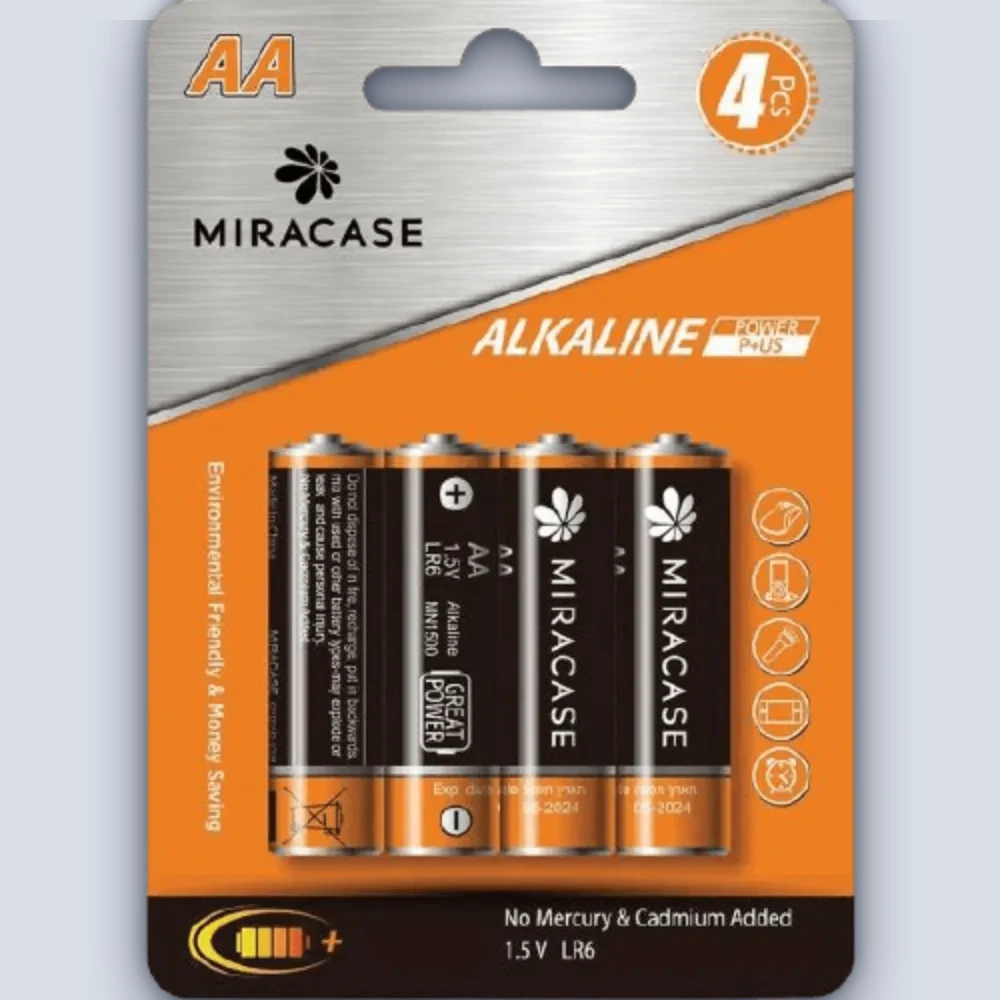 Miracase Miracase 4 ALKALINE AA