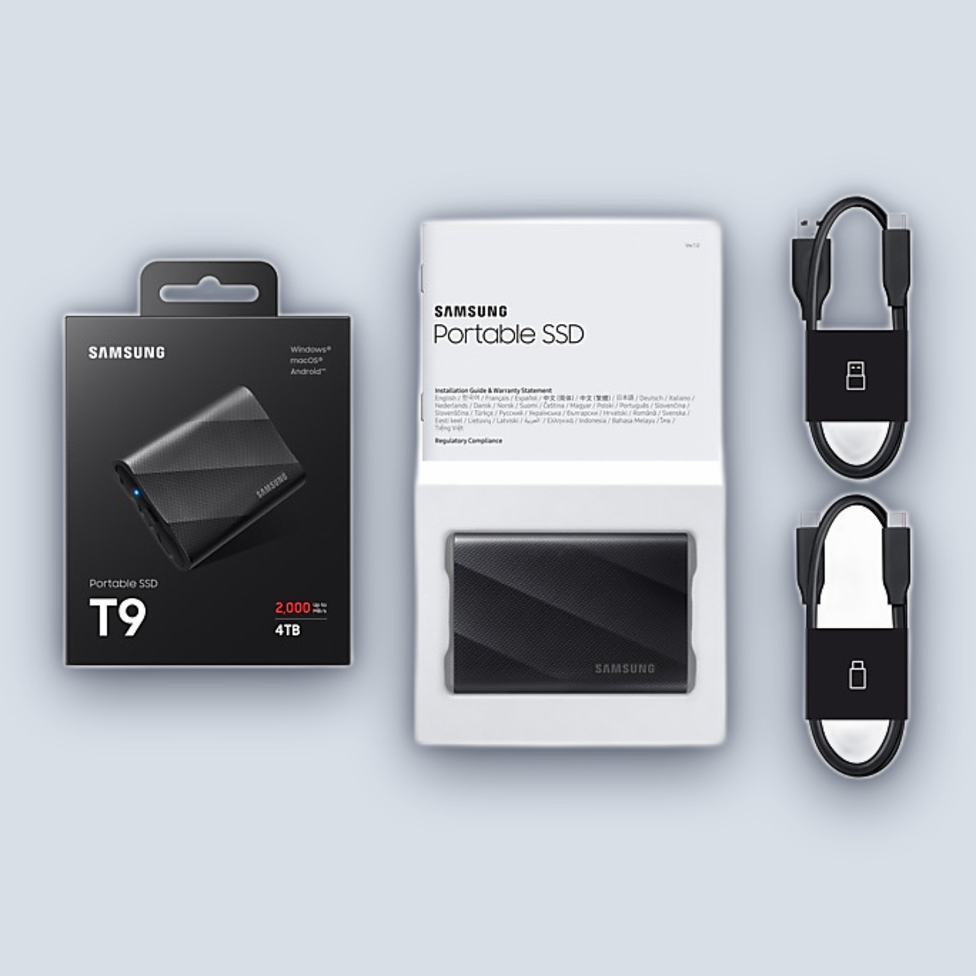 SSD Samsung T9 4TB USB3.2 Gen2x2 Drive โ image 3