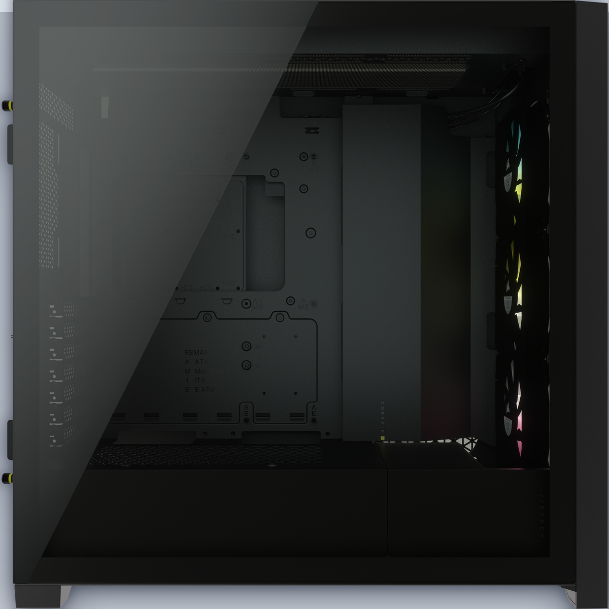 Corsair iCUE 5000X RGB Smart TG Black PC Case โ image 4