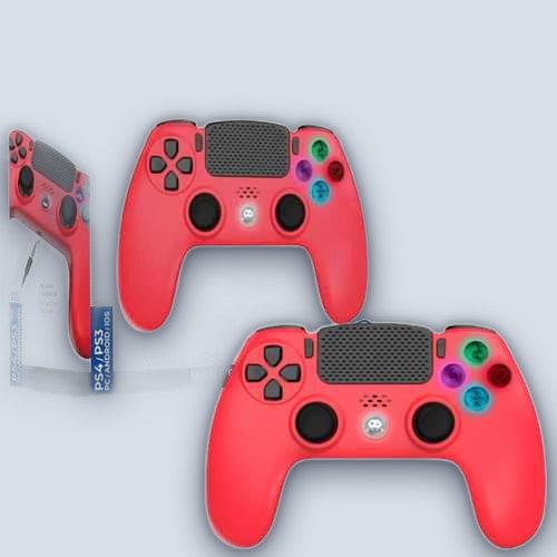 PS4 FREAKS CONTROLLER WIRELESS RED V2 FREAKS & GEEKS