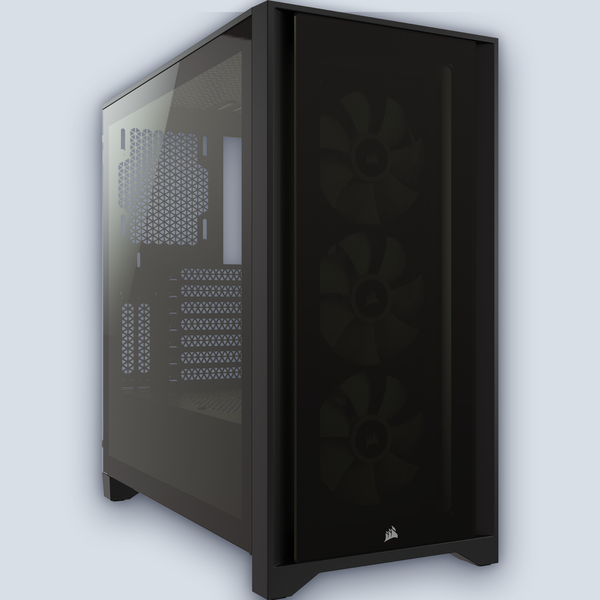 Corsair iCUE 4000X RGB TG Black PC Case — image 5