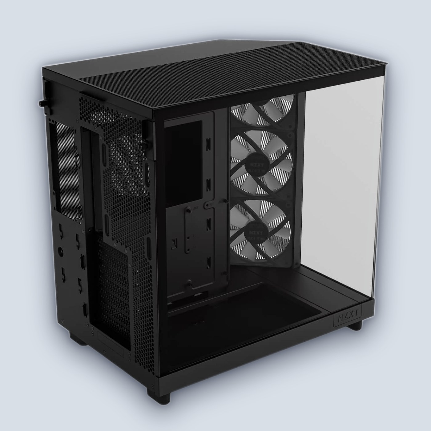 NZXT H6 Flow RGB Black PC Case — image 4