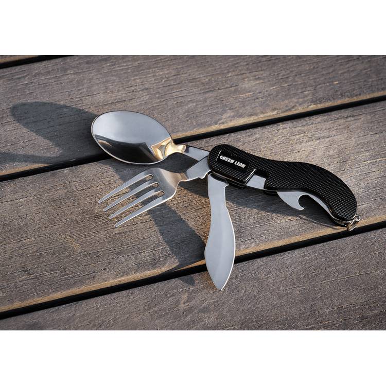 Green Lion Green Lion 4 in 1 Cutlery Set – Black