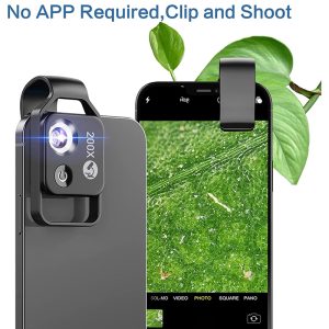 Green Lion Green Lion Smartphone Microscope 200x – Green