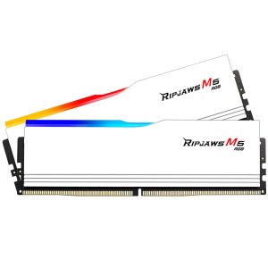 G.Skill Ripjaws M5 RGB DDR5 64GB (2x32GB) 6000 CL32 White XMP 3.0