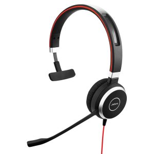 Jabra Evolve 40 MS Mono Wired Mono Headset with Built-in Mic