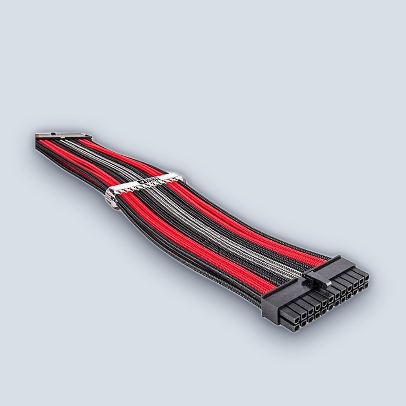 1StPlayer Steampunk Power Extension Cables Black-Red-Gray โ image 3