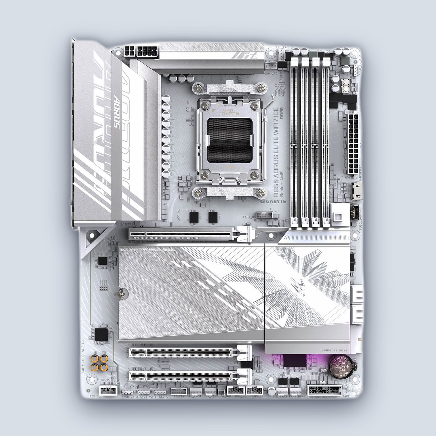 Gigabyte B850 AORUS ELITE WIFI7 ICE — image 2