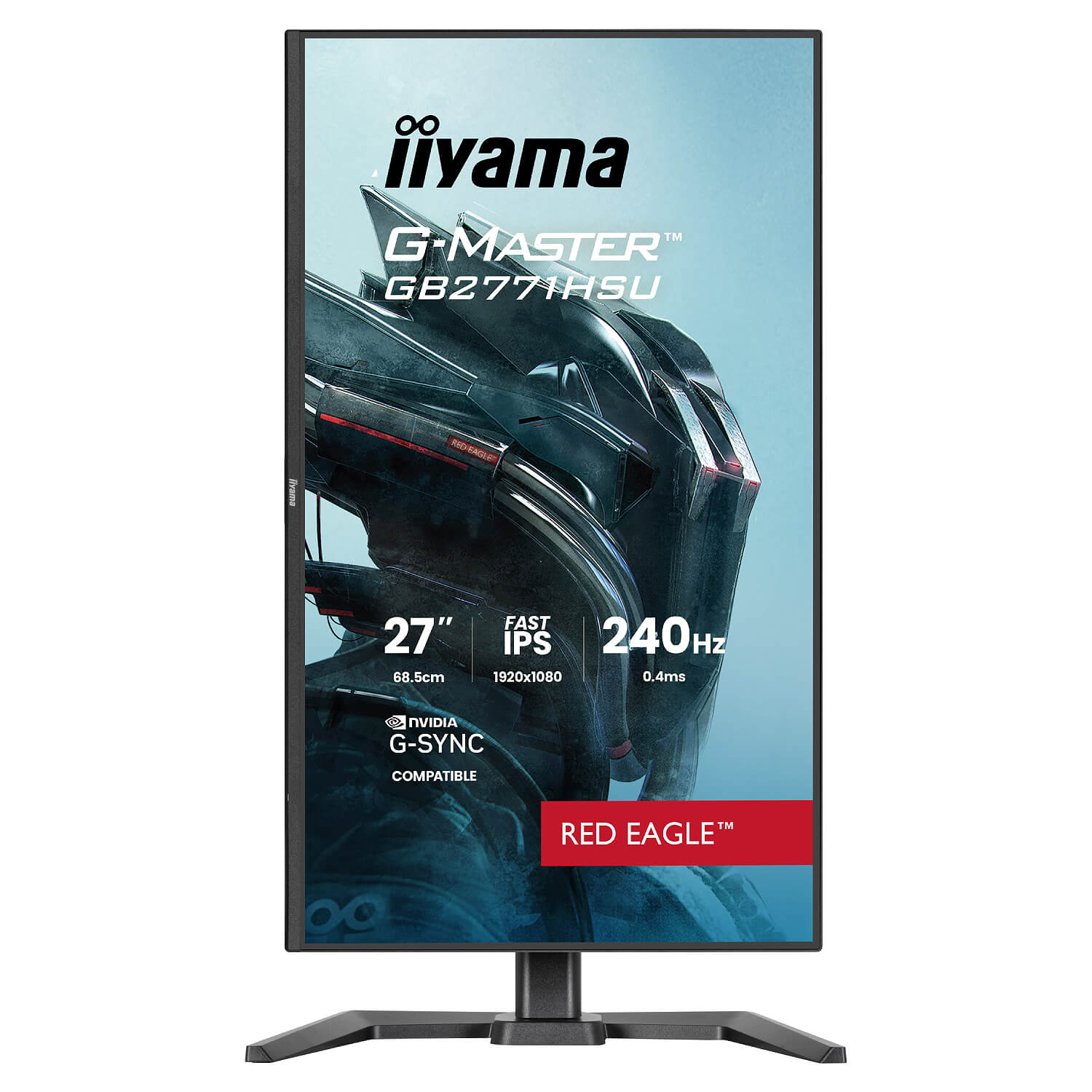 IIYAMA 27" G-Master IPS FHD 240Hz 0.4ms Gaming Monitor — image 3