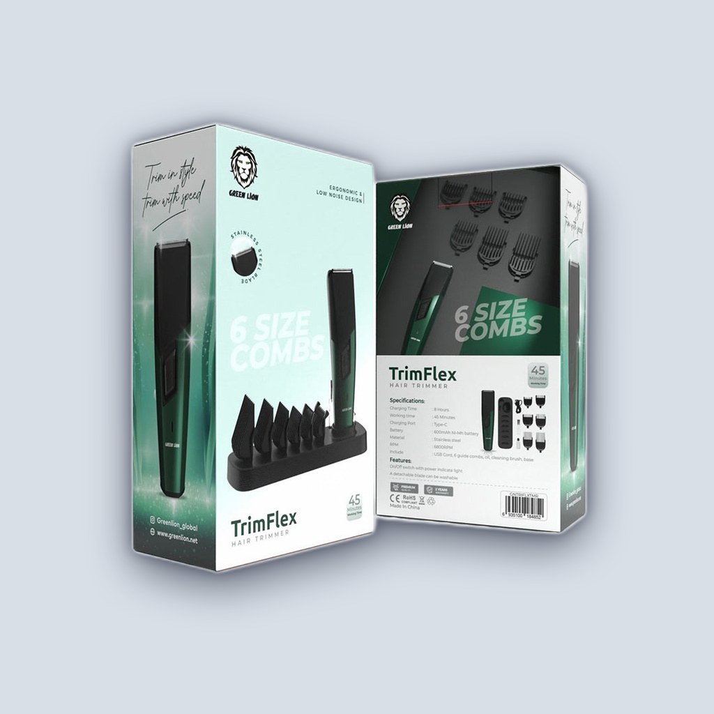 Green Lion Green Lion Trim Flex Hair Trimmer – Green & Black