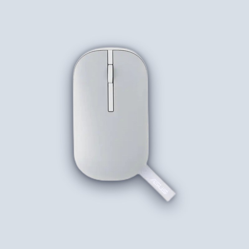 ASUS MD100 Wireless Mouse — White