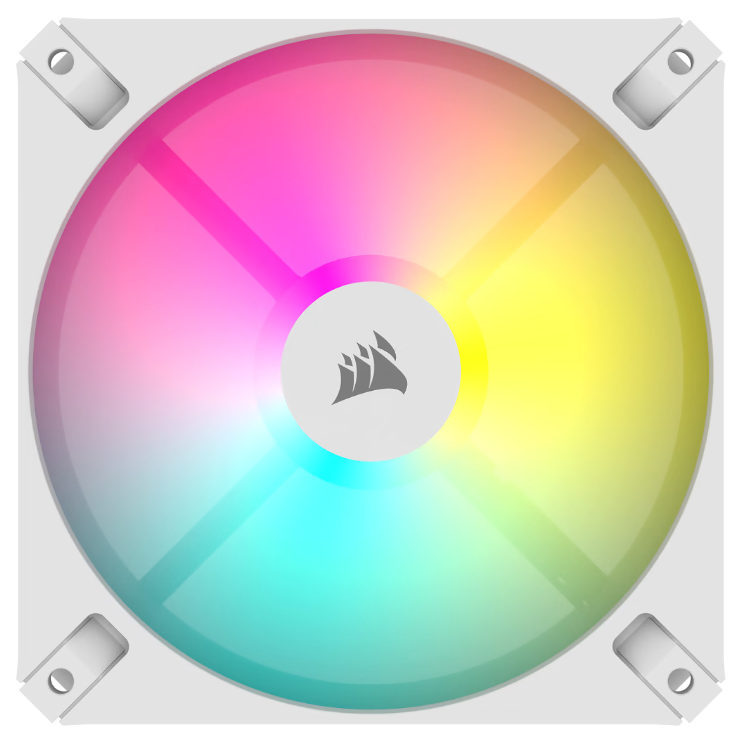 Corsair iCUE AR120 Digital RGB 120mm PWM White Fan — image 2