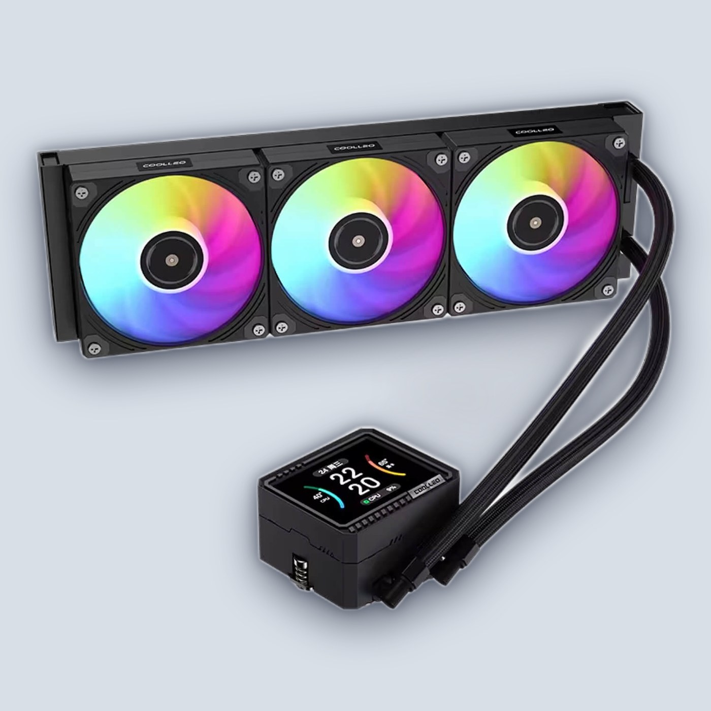 Coolleo ICE Monarch Vision 360 BK CPU Liquid Cooler — image 2