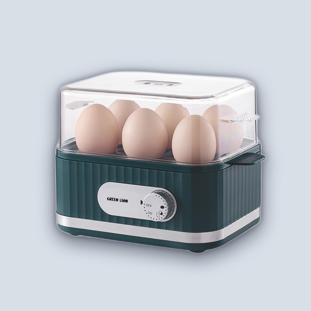 Green Lion Smart Egg Cooker – Green