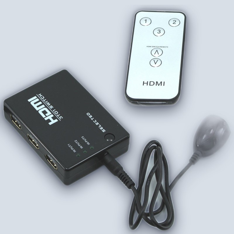 Gold Touch + HDMI 1 To 3 Cable