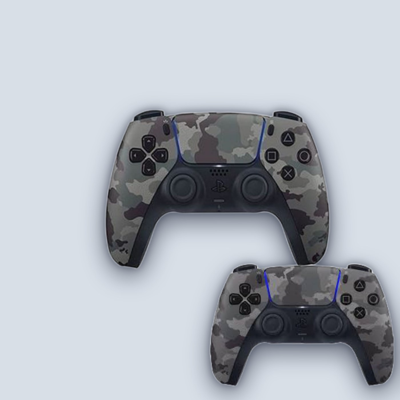PLAYSTATION 5 DUALSENSE WIRELESS GRAY CAMOUFLAGE CONTROLLER