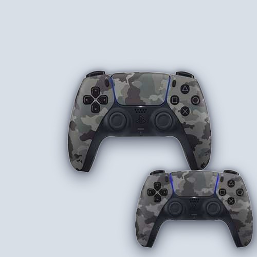 PLAYSTATION 5 DUALSENSE WIRELESS GRAY CAMOUFLAGE CONTROLLER