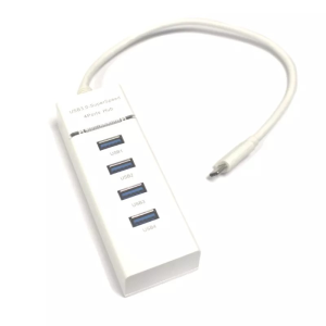 Gold Touch Passive USB Type C Hub 4Porte