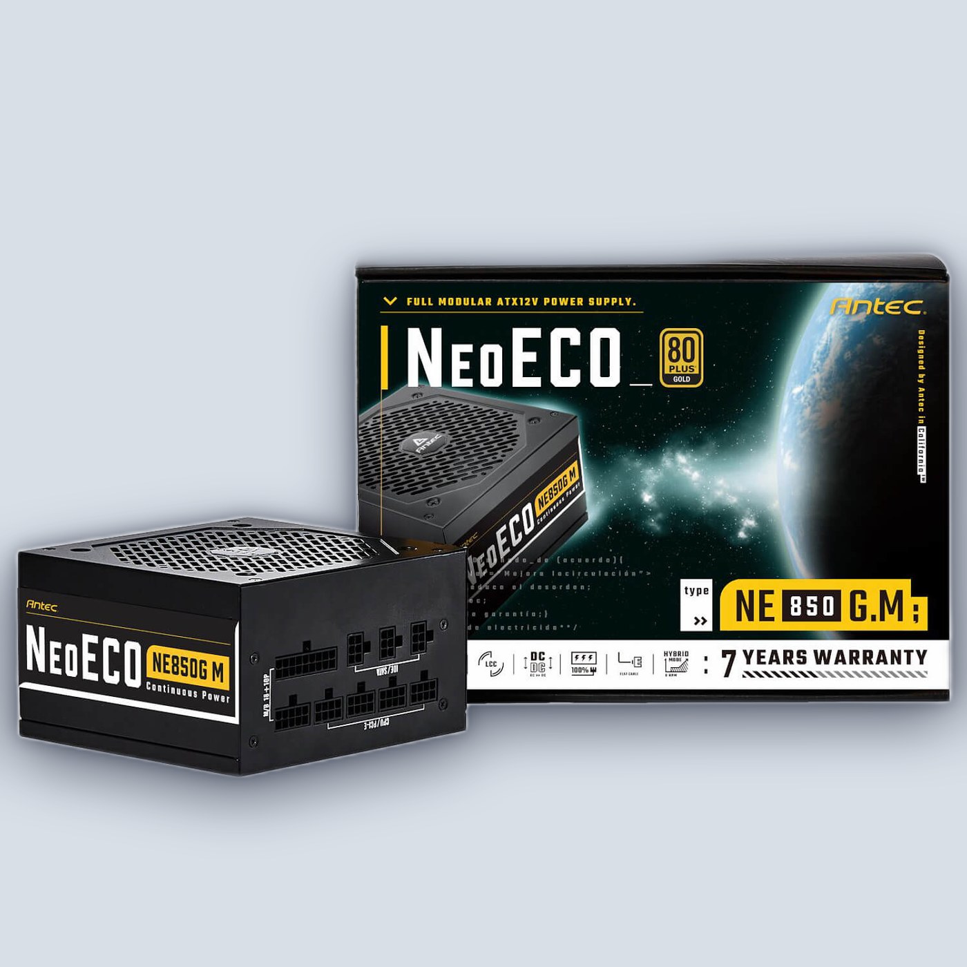 ANTEC PSU 850W NE850G M NeoECO Gold Modular — image 6