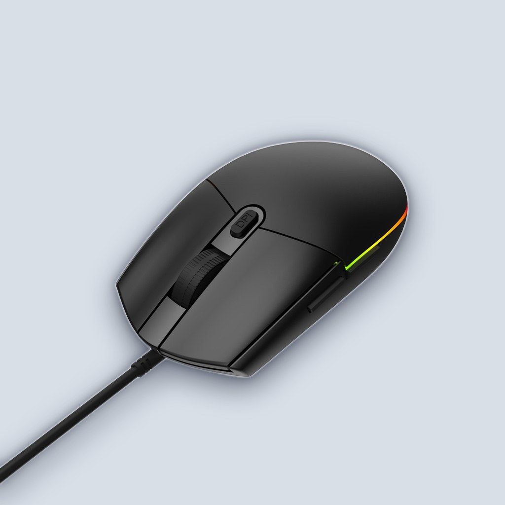 Green Lion Green Lion Wired Gaming Mouse – Black